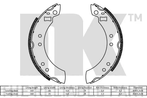Brake Shoe Set