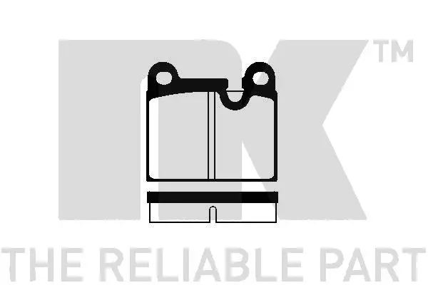 Brake Pad Set, disc brake (225608)