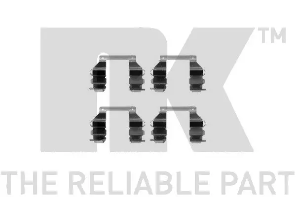 Accessory Kit, disc brake pad (7930103)