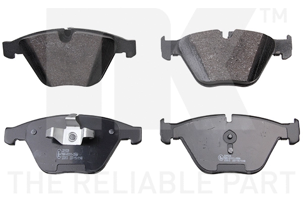 Brake Pad Set, disc brake (221539)
