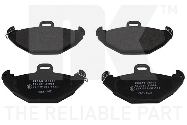Brake Pad Set, disc brake (223942)
