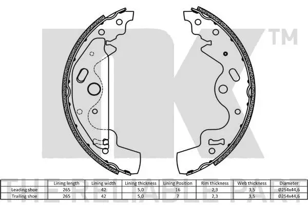 Brake Shoe Set