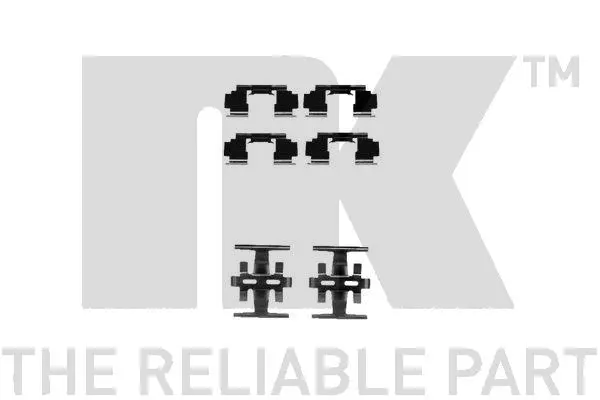 Accessory Kit, disc brake pad (7926088)