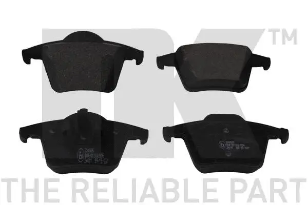 Brake Pad Set, disc brake (224825)
