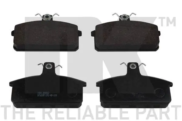 Brake Pad Set, disc brake (225212)