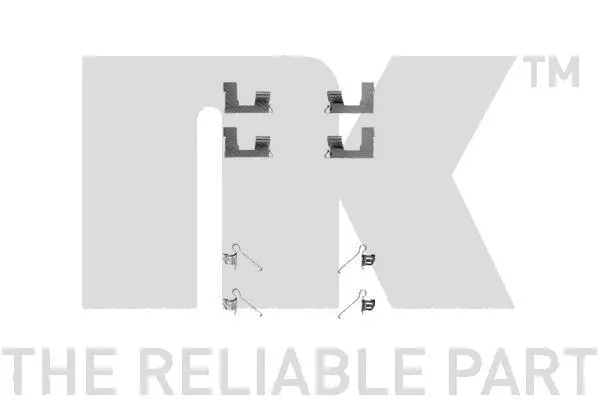 Accessory Kit, disc brake pad (7952179)