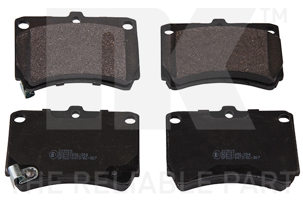 Brake Pad Set, disc brake (223515)