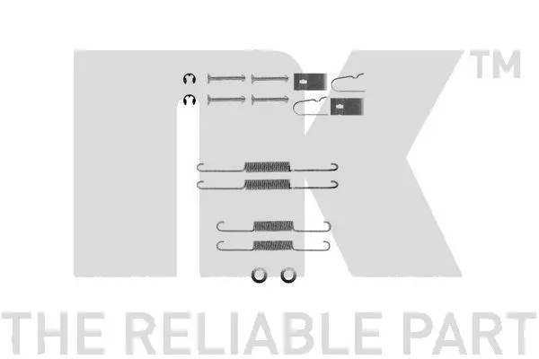 Accessory Kit, parking brake shoes (7932578)