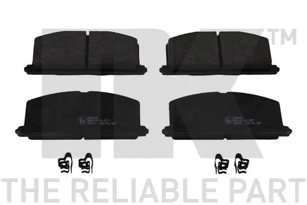 Brake Pad Set, disc brake (224508)