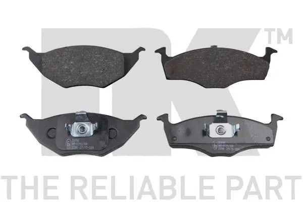 Brake Pad Set, disc brake (224749)