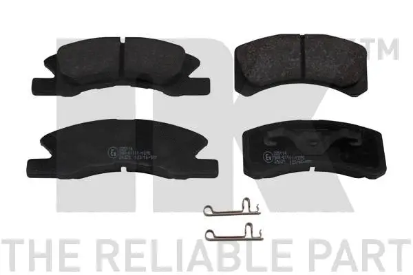 Brake Pad Set, disc brake (225114)
