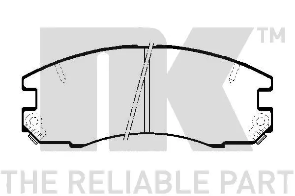 Brake Pad Set, disc brake (224527)