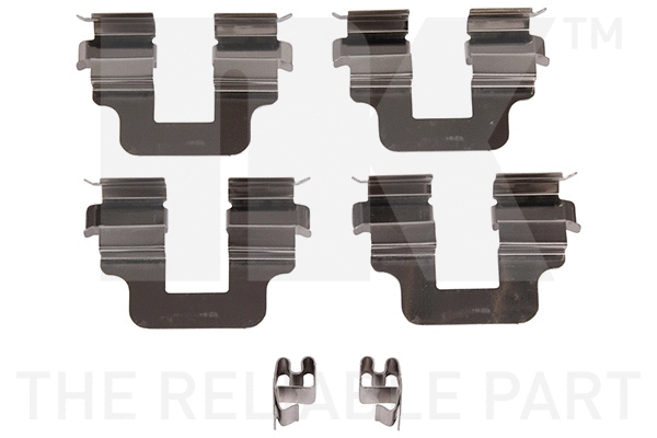 Accessory Kit, disc brake pad (7910245)