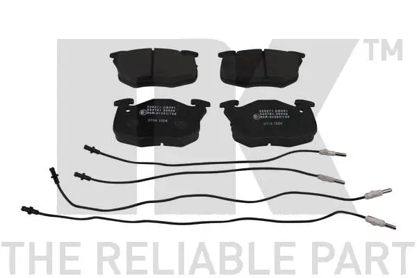 Brake Pad Set, disc brake (229971)