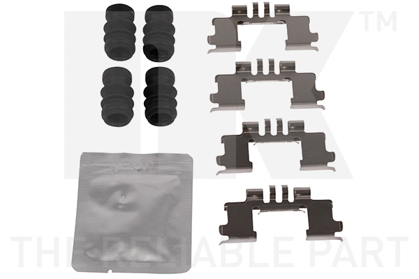 Accessory Kit, disc brake pad (79221812)