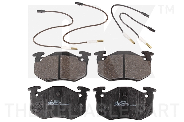 Brake Pad Set, disc brake (221918)