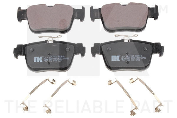 Brake Pad Set, disc brake (2247164)