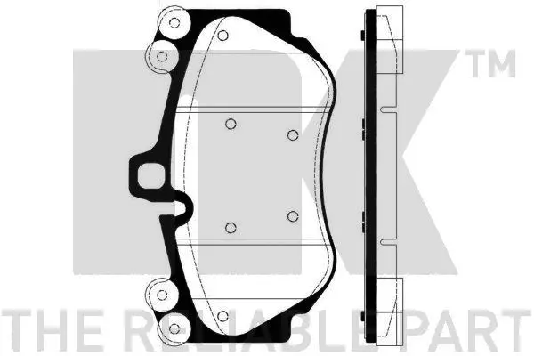 Brake Pad Set, disc brake (225610)
