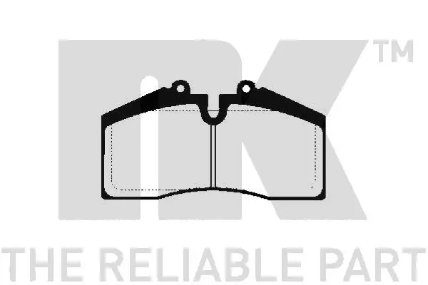 Brake Pad Set, disc brake (225602)