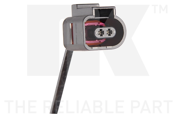 Warning Contact, brake pad wear