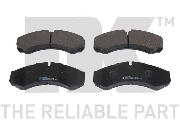 Brake Pad Set, disc brake (222358)