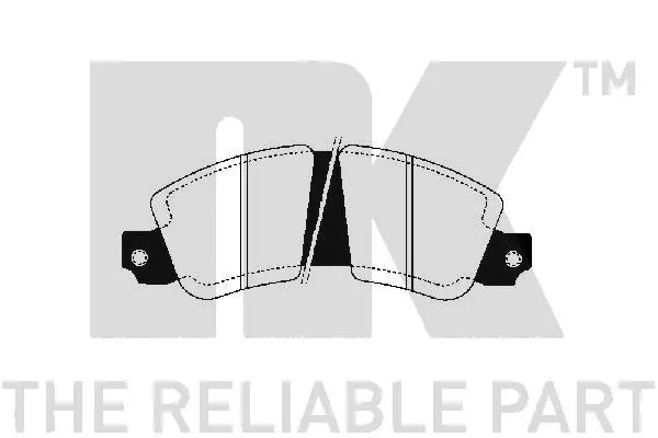 Brake Pad Set, disc brake (223910)