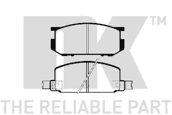 Brake Pad Set, disc brake (224402)
