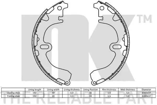Brake Shoe Set
