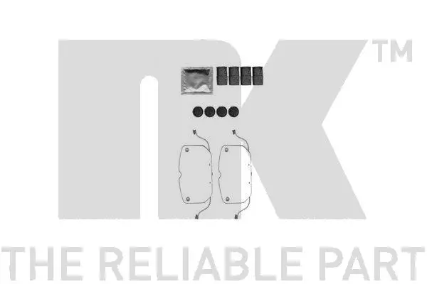 Accessory Kit, disc brake pad (79151792)
