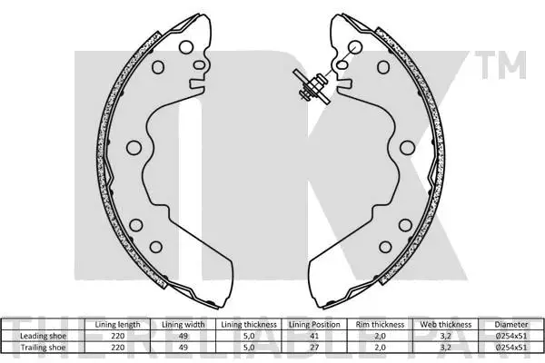 Brake Shoe Set