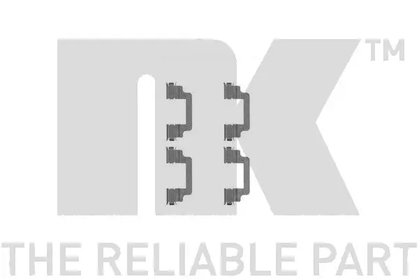 Accessory Kit, disc brake pad (79191779)