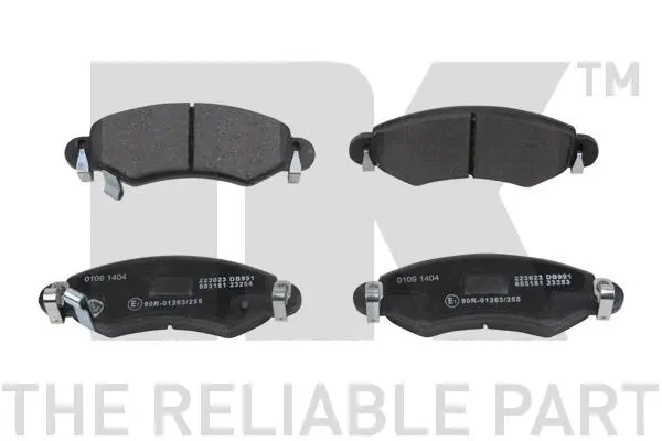 Brake Pad Set, disc brake (223623)