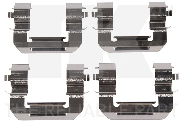 Accessory Kit, disc brake pad (79361776)