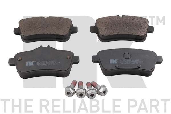 Brake Pad Set, disc brake (223382)