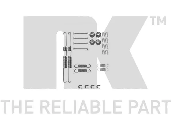 Accessory Kit, parking brake shoes (7945738)