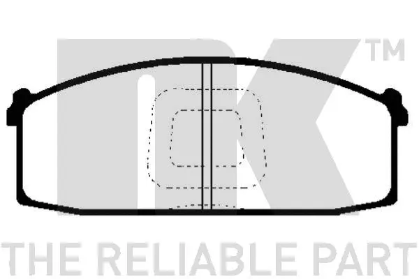Brake Pad Set, disc brake (222203)