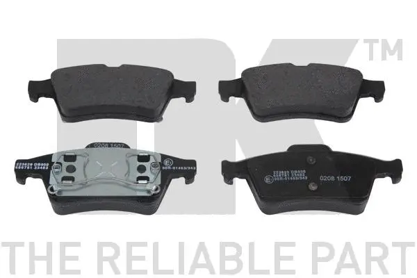 Brake Pad Set, disc brake (223629)