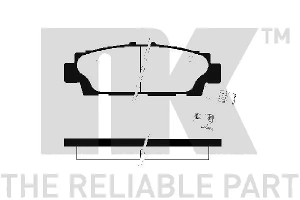 Brake Pad Set, disc brake (224537)