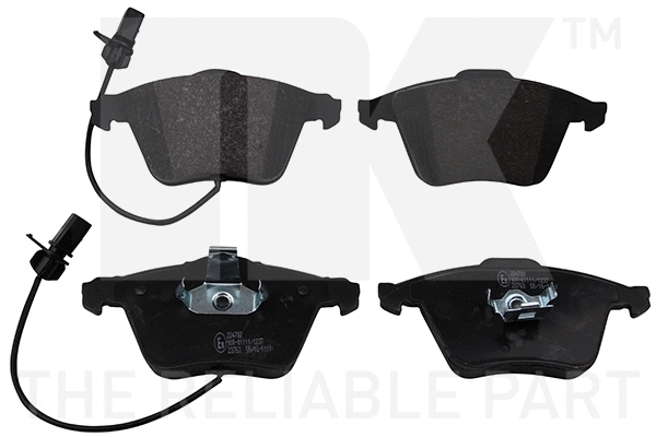 Brake Pad Set, disc brake (224782)