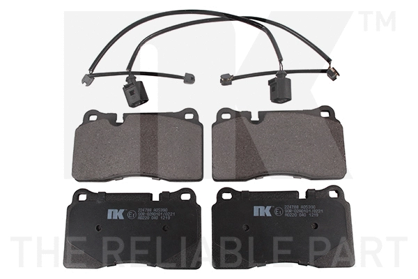 Brake Pad Set, disc brake (224788)