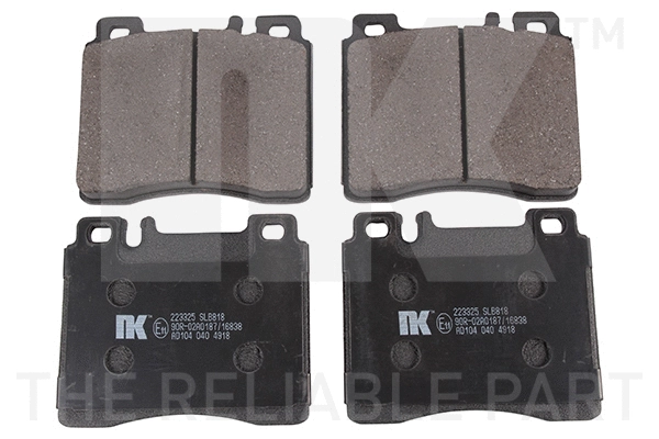 Brake Pad Set, disc brake (223325)