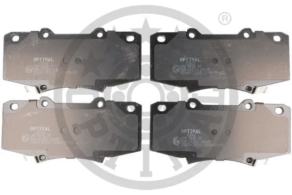 Brake Pad Set, disc brake (12602)