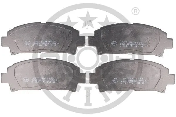 Brake Pad Set, disc brake (BP-09829)