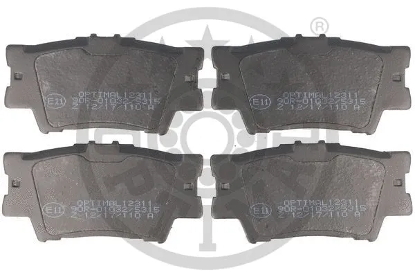 Brake Pad Set, disc brake (12311)