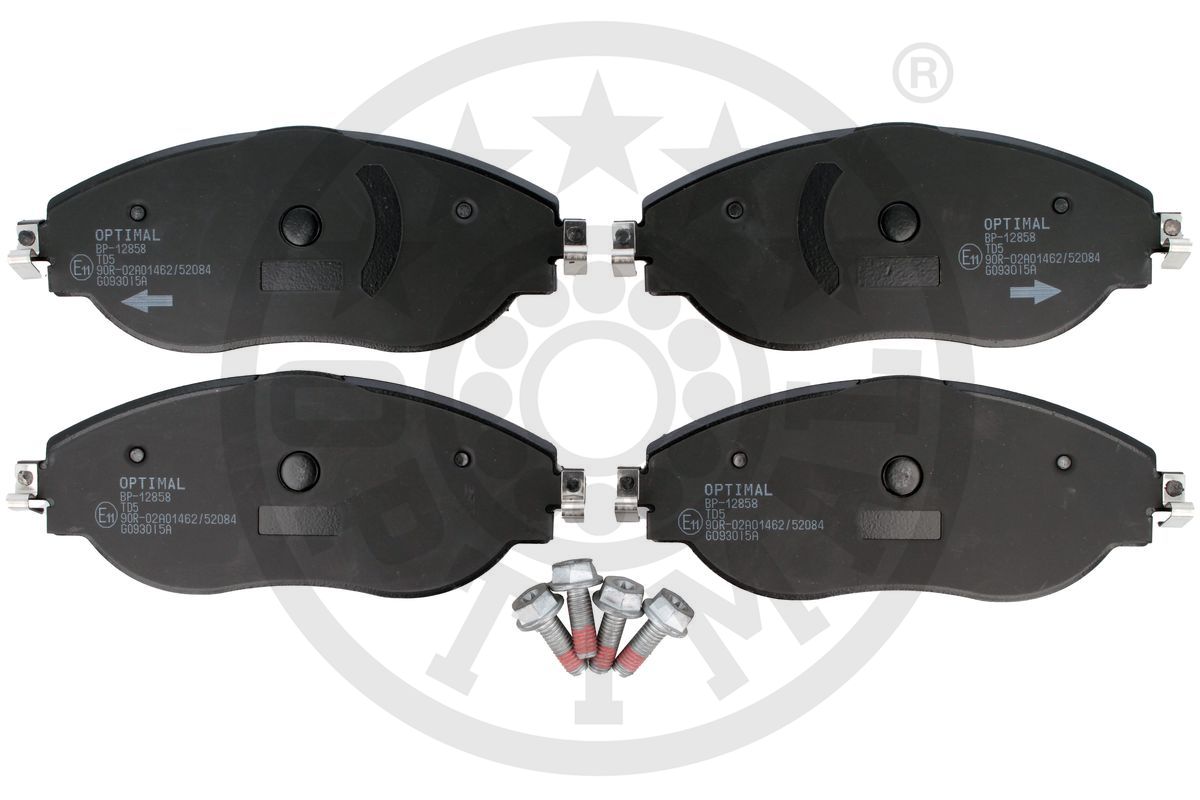 Brake Pad Set, disc brake (BP-12858)