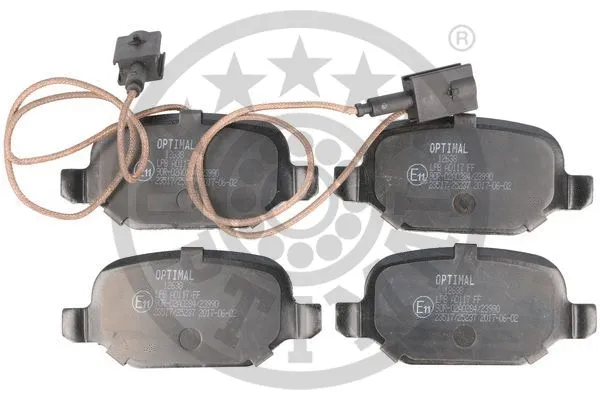 Brake Pad Set, disc brake (12638)