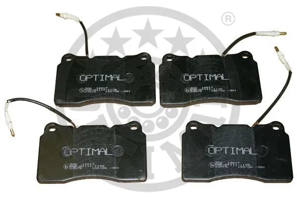 Brake Pad Set, disc brake (12217)
