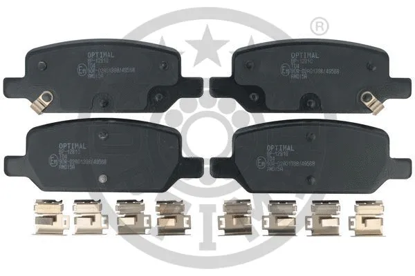 Brake Pad Set, disc brake (BP-12810)