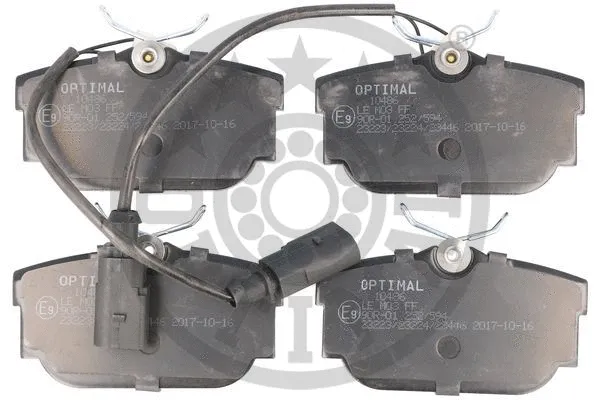 Brake Pad Set, disc brake (BP-10486)