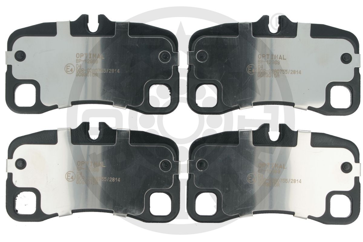Brake Pad Set, disc brake (BP-12969)